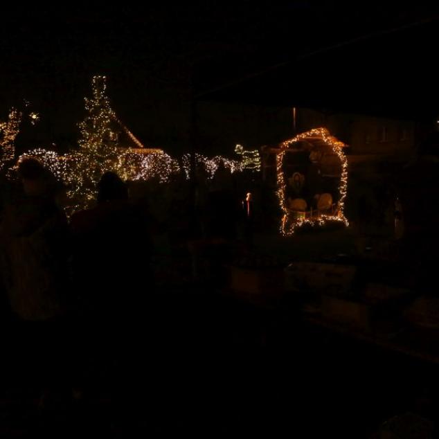 Rozsvícení vánočního stromu 26.11.2022 v obci Hošťka
