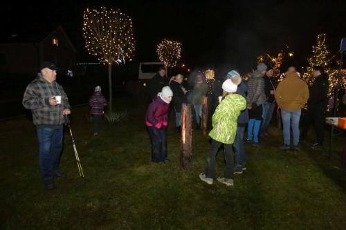 Rozsvícení vánočního stromu 26.11.2022 v obci Hošťka