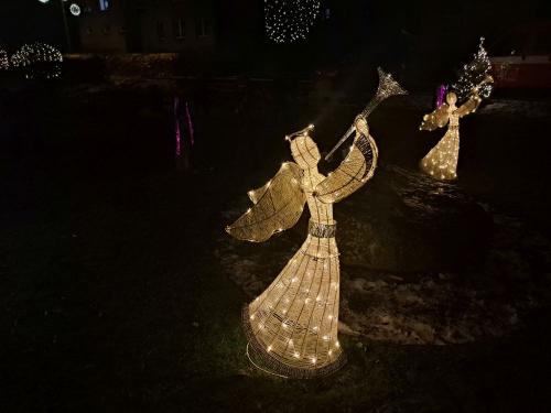 Rozsvícení vánočního stromu 30.11.2025 v obci Hošťka